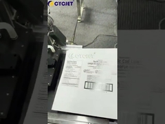 CYCJET UV High Resolution Inkjet Printer Carton Cardboard QR Code Printing Machine
