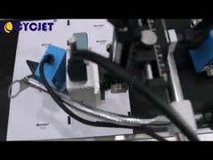 3 Heads Batch Coding Inkjet Printer 37mm Height CYCJET High Resolution Inkjet Printer