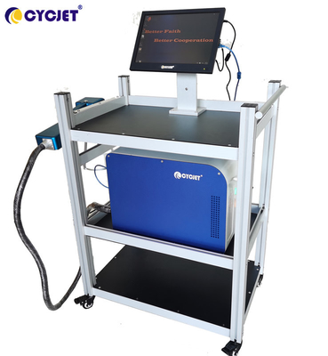 Engraver лазера экрана касания 100W кодируя и отмечать машины электронный CYCJET волокна лазера