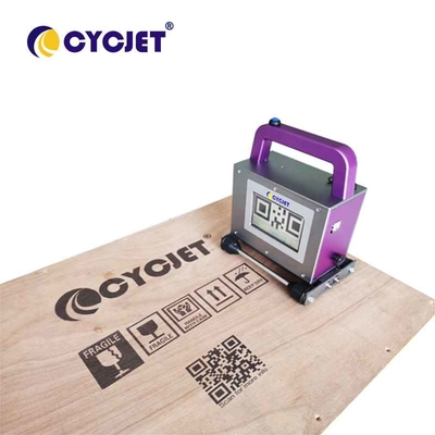 Случай портативного принтера номера серии струйного принтера Handheld CYCJET Handjet деревянный