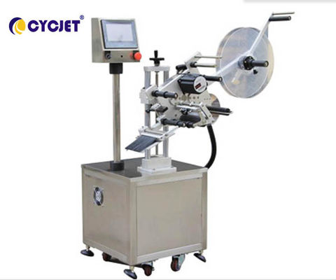 CYCJET CLB-512B Flat Bottle Labeling Machine 1.0KW Semi Auto Labeling Machine